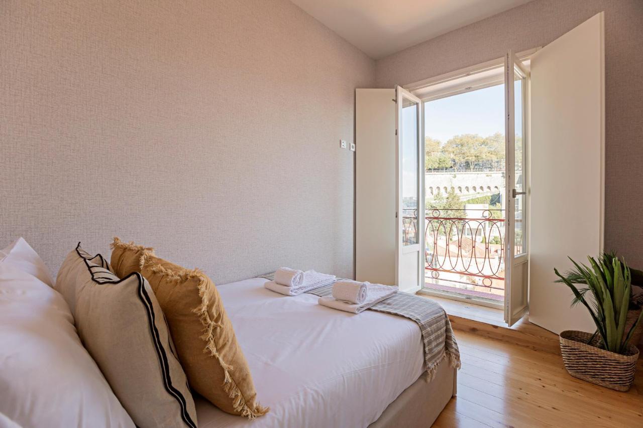 Wonderful Flat Near River W/ Ac By Lovelystay Porto Bagian luar foto